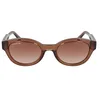 Image de LACOSTE L6024S Lunettes de Soleil 210 BROWN 52/22/145 Femme