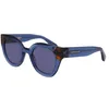 Image de Lunettes de Soleil Longchamp LO750S Blue/havana 49/23/140 Femme