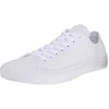 Image de Converse All Star Ox Leather Baskets Monochrome Blanches, White Mono, 40 EU