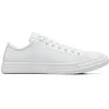 Image de Converse All Star Ox Leather Monochrome Baskets noires, Mono blanc., 41 EU
