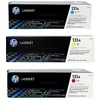 Image de HP Cartouche de toner d'origine 131A cyan magenta et jaune capacité standard 3 x 1.800 pages 3-pack