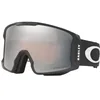 Image de Oakley Line Miner Masque de Ski Mixte Adulte, Matte Black/Prizm Black Iridium, 99