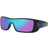 Image de Oakley mixte adulte Lunettes de Soleil BATWOLF OO9101, Multicolore (Polished Black), 127