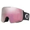 Image de Oakley Fall Line XL Lunettes de soleil Unisexe Adultes, Multicolore - noir et rose (Negro Mate/Rosa Nieve Prizm), XL