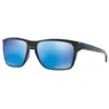 Image de Oakley Sylas Oo9448 Lunettes de soleil rectangulaires pour homme, Encre noire/iridium saphir, 57