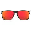 Image de Oakley Holbrook XL Lunettes de soleil carrées pour homme, Couleur camouflage noir mat/rubis (camouflage noir mat/rubis prizm), 59