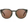 Image de Lunettes de soleil Oakley Oo9242 HSTN rondes pour homme, Encre olive/tungstène Prizm polarisée, 52 mm