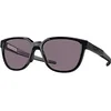 Image de Oakley ACTUATOR OO 9250 Shiny Black/Prizm Grey 57/16/146 hommes Lunettes de soleil, Noir brillant/gris Prizm, 57/16/146