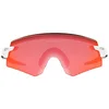 Image de Oakley Men's OO9471 Encoder Rectangular Sunglasses, Matte White/Prizm Trail Torch, 36 mm