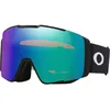 Image de Oakley Line Miner Lunettes de ski Pro, sangle noire mate avec verres Prizm Snow Argon iridium, taille L