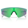 Image de Oakley Lunettes de soleil unisexes pour enfants Oj9015 Resistor Sweep, Matte Pacific / Prizm Jade, 28 mm