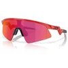 Image de Oakley Lunettes de soleil unisexe pour enfants Oj9015 Resistor Sweep, Ligne Rouge/Champ Prizm, 28 mm