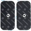 Image de Compex Compex Easysnap Performance Lot de 2 électrodes unisexes Bleu 50 x 100 mm, 50 x 100 mm, UE