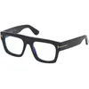 Image de Tom Ford Lunettes de soleil unisexe Ft5634-b, Noir, 53