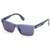 Image de adidas Lunettes Homme, Bleu mat, 55/16/145
