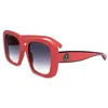 Image de Moncler ML0259 Lunettes de Soleil 66B SHINY RED 53/22/140 Femme