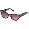 Image de Guess Lunettes Femme, Noir brillant, 54/19/135