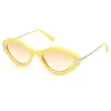 Image de PUCCI EP0223 Lunettes de soleil, unisexe, jaune brillant, 54/21/140