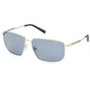 Image de Timberland TB00010 Lunettes de Soleil 32D shiny pale gold 61/14/135 Homme
