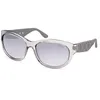 Image de Guess GU00131 Lunettes de Soleil 20C shiny grey 60/16/125 Femme