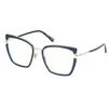 Image de Marcolin FT5984-B Lunettes, Bleu/Other, 54 Unisexe Adulte