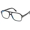 Image de Marcolin FT6058-B Lunettes Shiny Black, 58 Unisexe Adulte