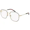 Image de Gucci Lunettes de Vue GG0396O BLACK GOLD unisexe, Black Gold, 56/18/140