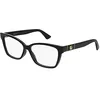 Image de Gucci Lunettes de Vue GG0634O BLACK 55/14/145 femme, Black (001)