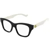 Image de Gucci Lunettes de Vue GG0999O Black White 52/17/145 femme, Black White, 52/17/145