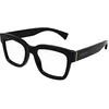 Image de Gucci Monture GG1138O Black Gold 52/20/145 unisexe