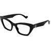 Image de Gucci GG1334O Monture lunettes femme noir 52/20/145, noir, 52/20/145