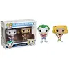 Image de Funko Pop! FK14238 Heroes Lot de 2 Figurines The Joker [Beach] & Harley Quinn