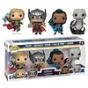 Image de POP! Lot de 4 Thor, Mighty Thor, Valkyrie, Gorr (Thor : Love and Thunder) Édition spéciale