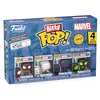 Image de Funko Bitty Pop Spider-Man - Miles Morales 4pkE une Mini Figure mystérieuse surprise - 0,9 pouces (2,2 cm) - Marvel Comics - Bande dessinée Marvel de collection - Idée cadeau - Sacs Party Stocking