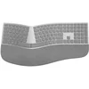 Image de Microsoft   Surface Ergonomic Keyboard   Clavier sans fil Bluetooth ergonomique compatible Windows et macOS (Clavier AZERTY français)   Gris (3RA-00004)